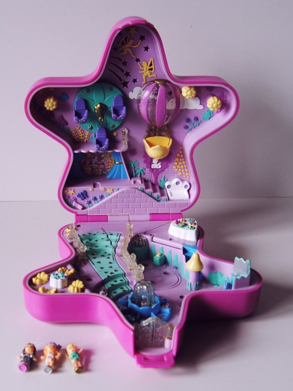 1993 Polly Pocket Bluebird "Fairylight Wonderland" NO LIGHTS 2 Fairy 1 Polly